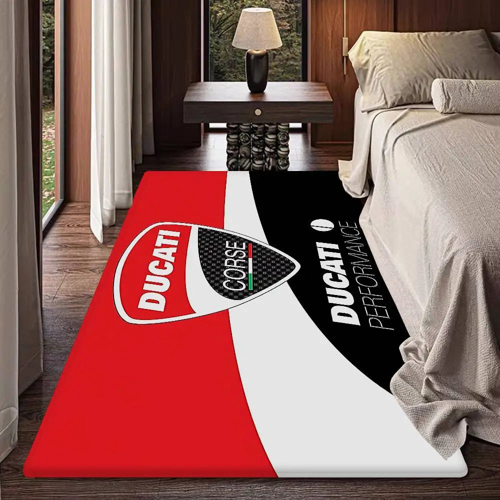 Ducati Motorcycle Print Doormat