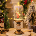 Light-Up Christmas Crystal Snow Ornament - LOWZY