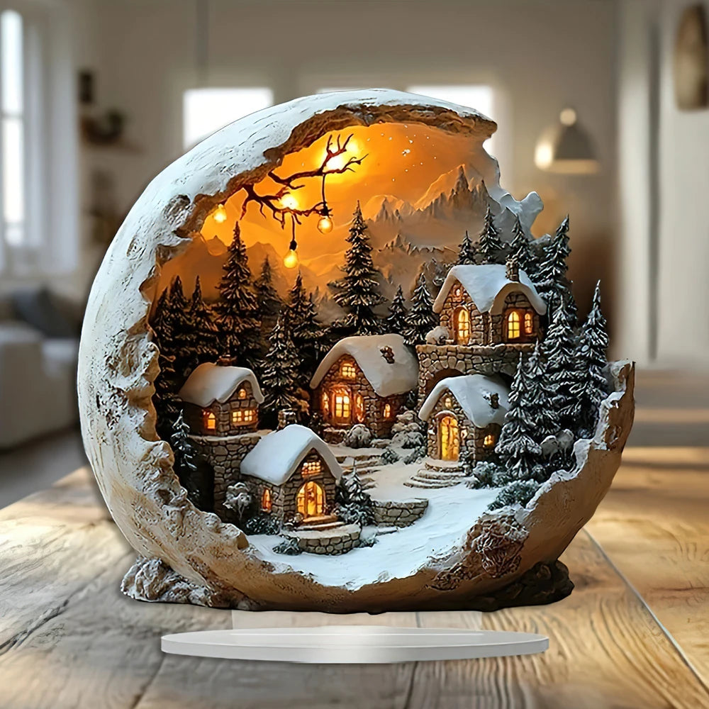1 pcs Christmas holiday decoration, bohemian style, multifunctional desktop decoration for bedroom, unique gift idea.