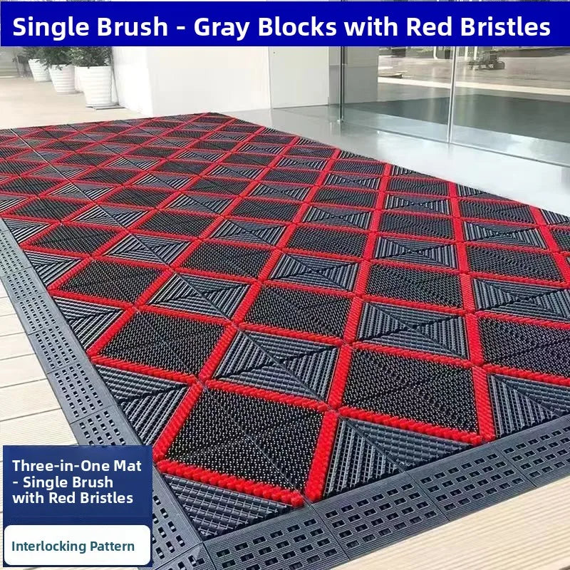 Plastic Entrance Scraper Mat