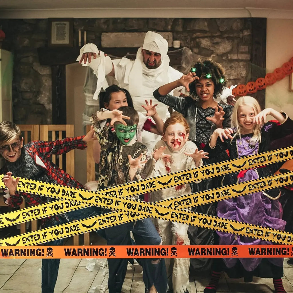 10m Halloween Warning Tape – Zombie & Danger Cordon