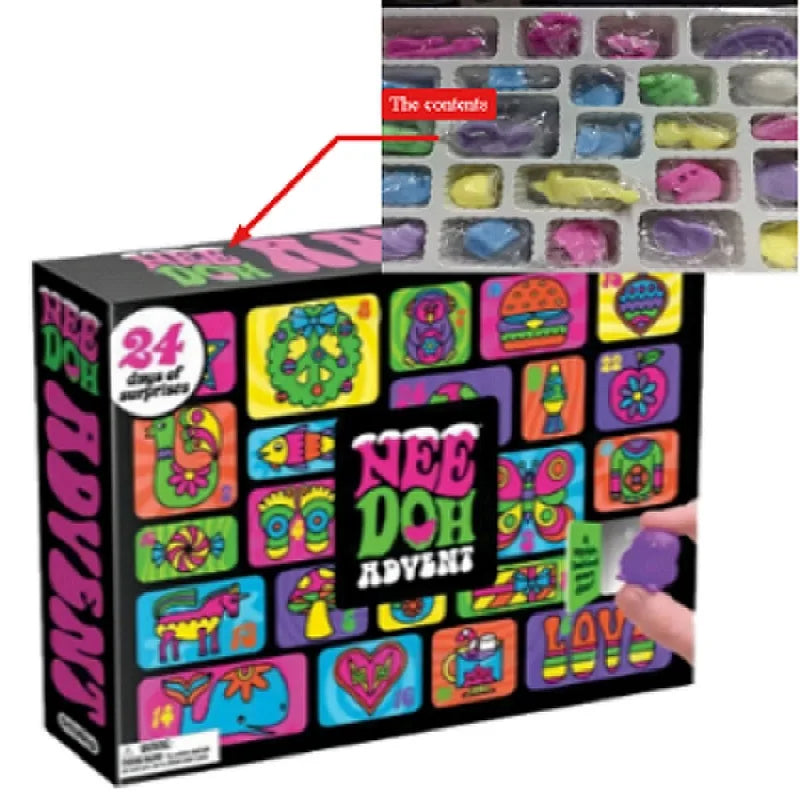 24-Day Tactile Christmas Countdown Calendar - LOWZY
