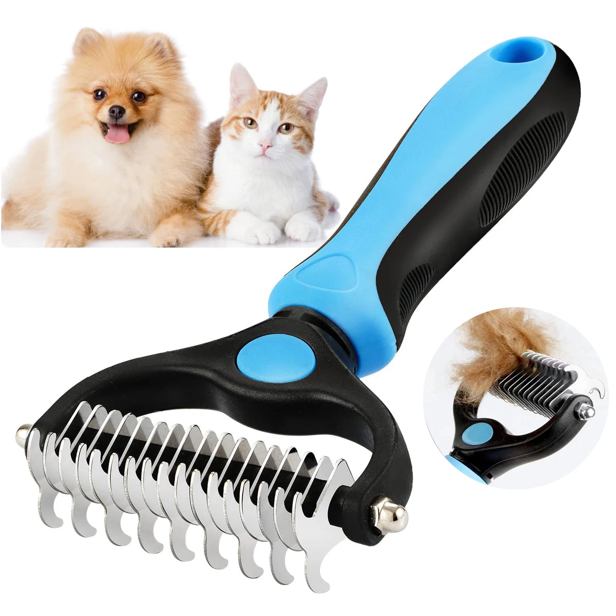 Pet Deshedding & Grooming Tools – Assorted Options
