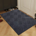 Diamond Pattern Polyester Floor Mat