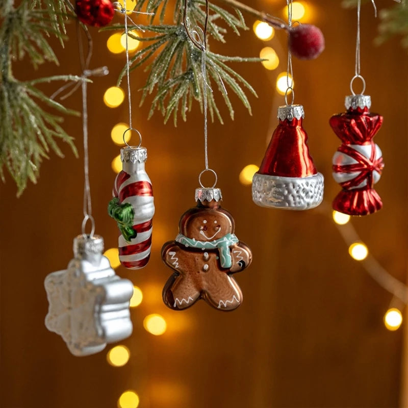 Glass Christmas Tree Hanging Ornament - LOWZY
