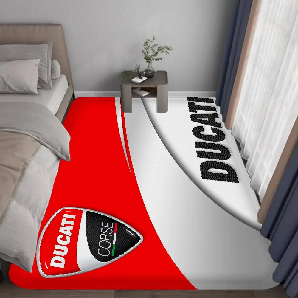 Ducati Motorcycle Print Doormat