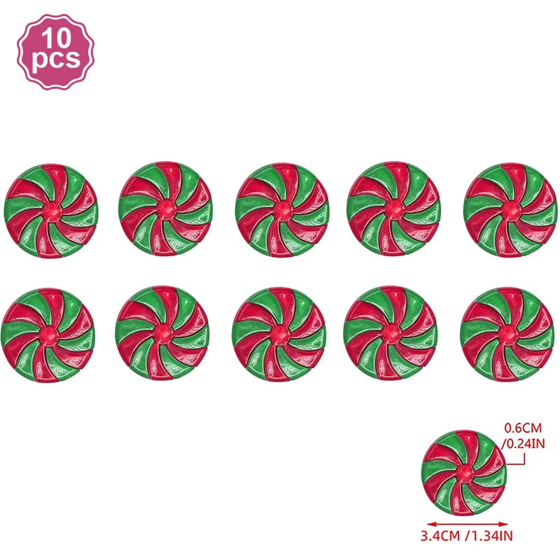Christmas Candy Tree Ornaments - 10 or 20 Pack - LOWZY