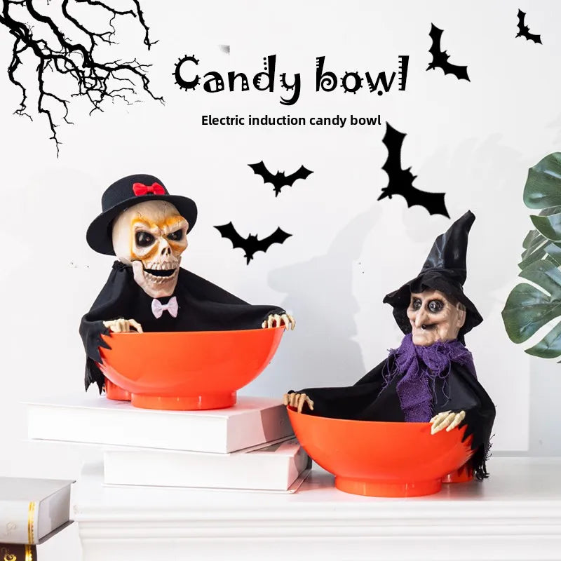 Halloween Pumpkin Candy Display – Decorative Party Prop