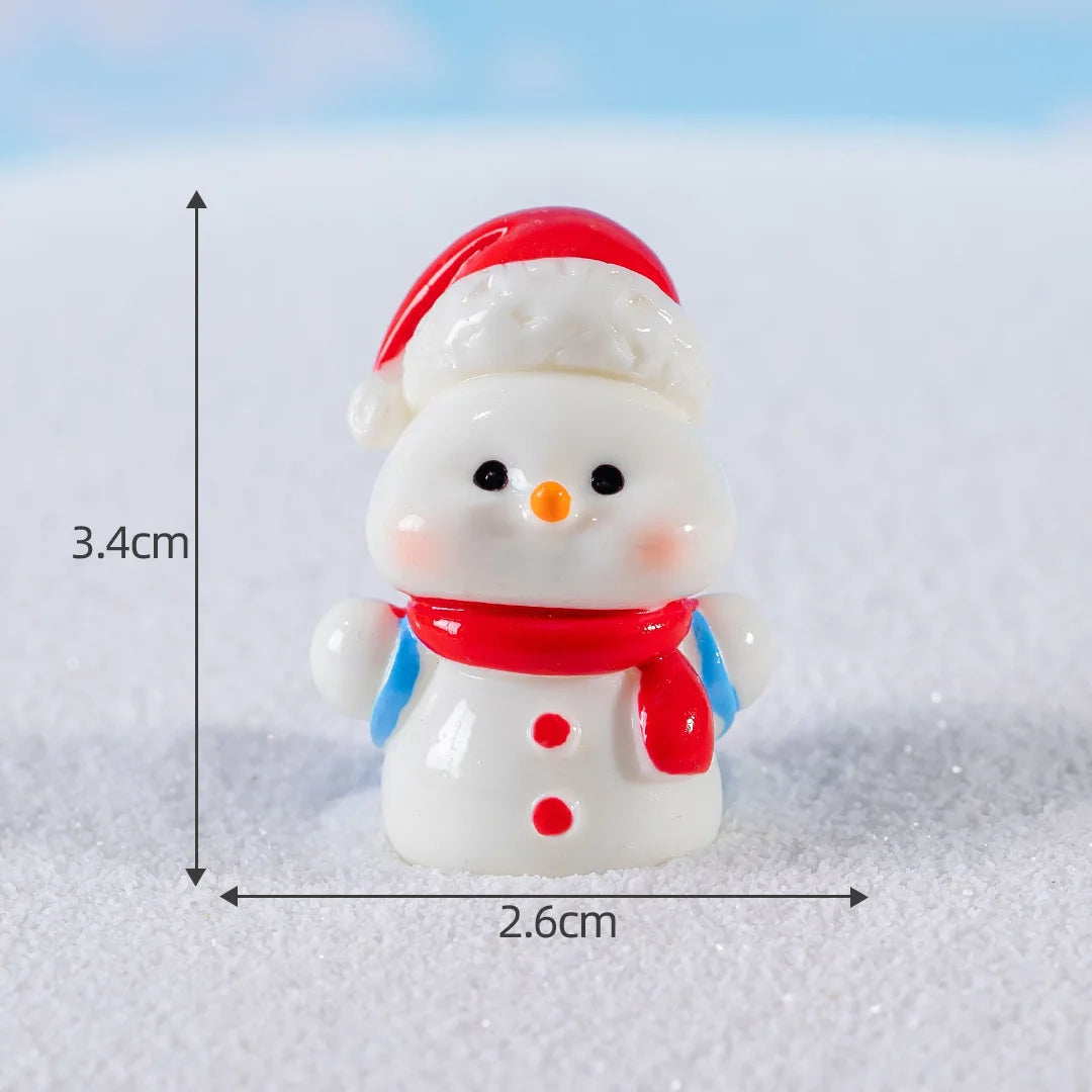 Mini Resin Christmas Character Figurine - LOWZY