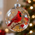 Glass Bird Christmas Tree Ornament - 6cm - LOWZY