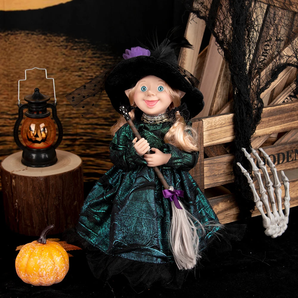 Hanging Witch & Elf Doll Decoration – 2 Styles