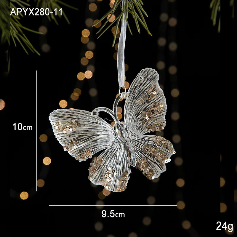 Acrylic Winter Wonderland Hanging Ornament - LOWZY