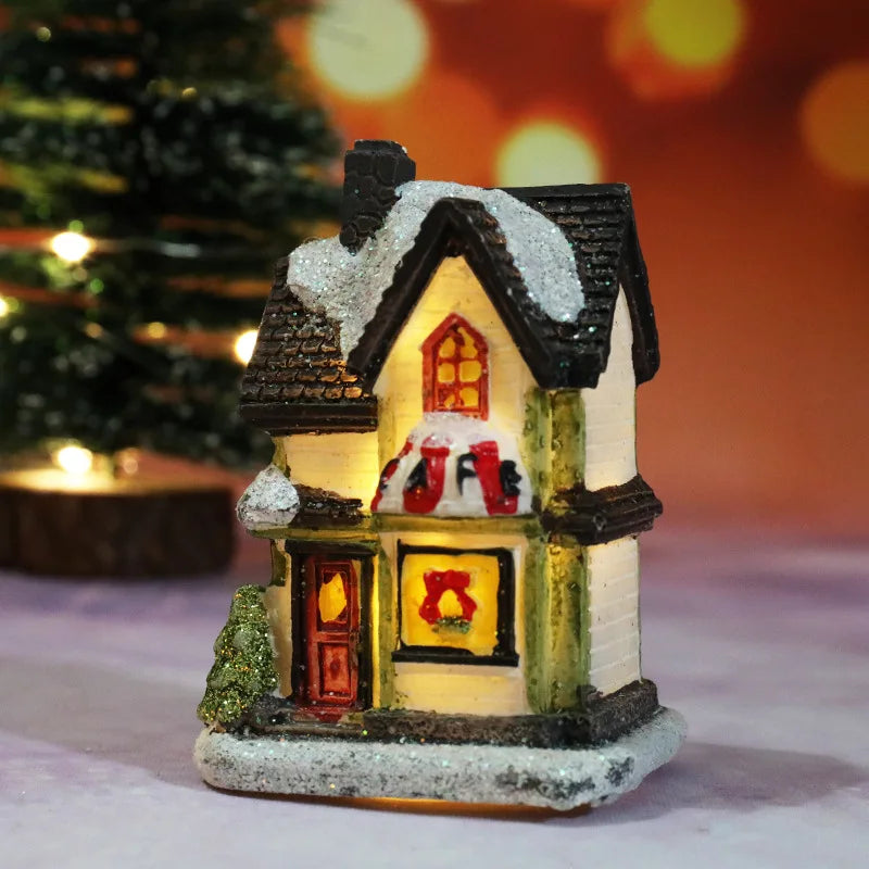 Mini LED Christmas House Light – 12 Festive Designs