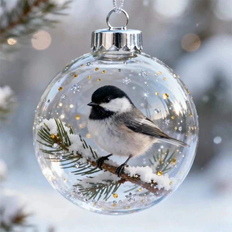 Glass Bird Christmas Tree Ornament - view 10 - LOWZY