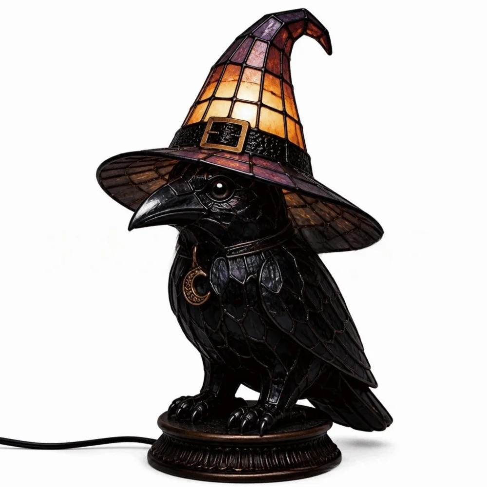 Gothic Halloween Acrylic Lamp – 13 Spooky Designs
