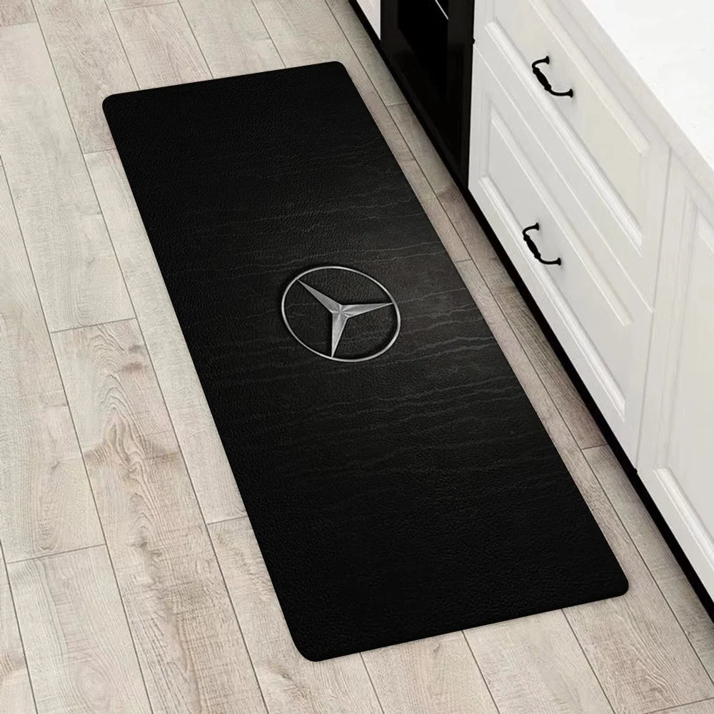 Star Emblem Printed Floor Mat