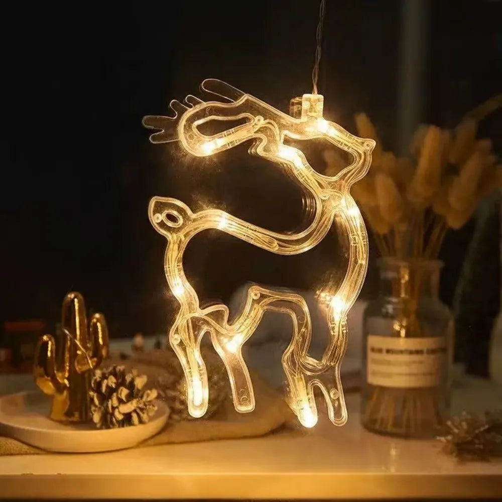 LED Christmas Window Hanging Light - LOWZY