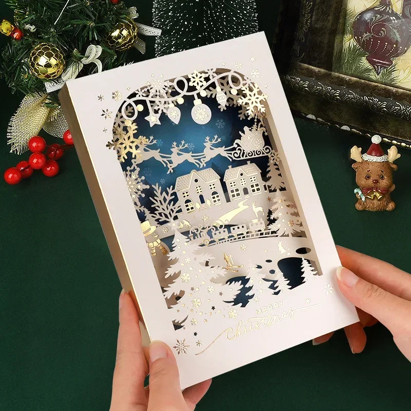 3D Christmas Greeting Card - LOWZY
