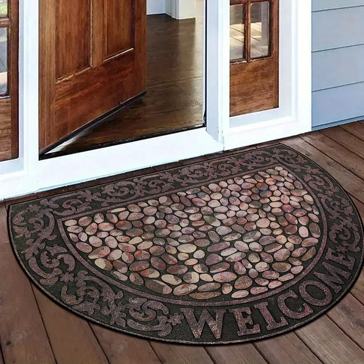Decorative Polyester Entrance Rug