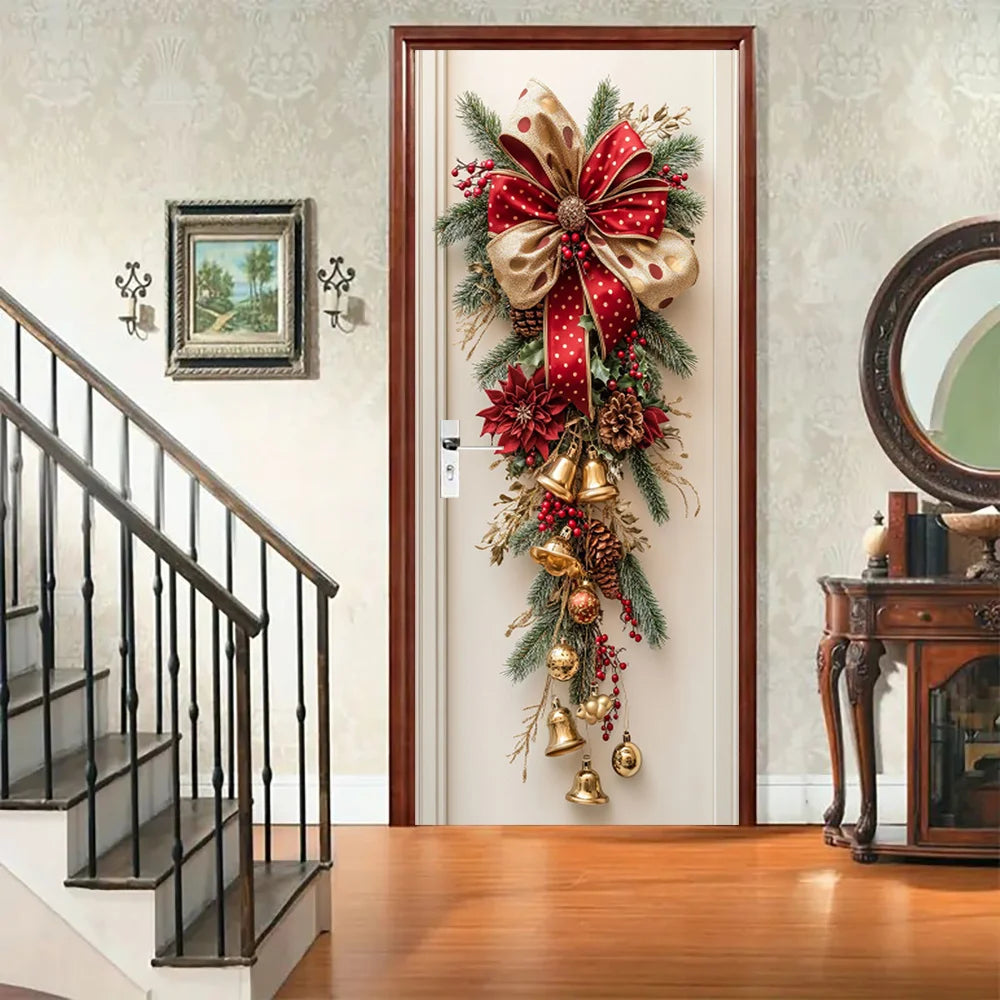 Christmas Bell Door Cover - LOWZY