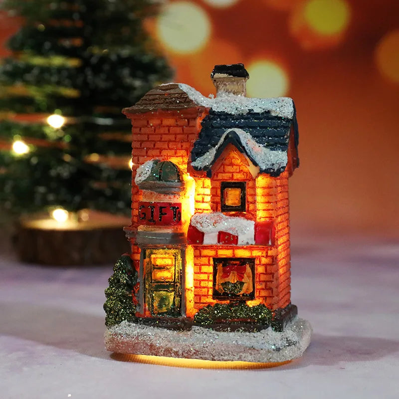Mini LED Christmas House Light – 12 Festive Designs