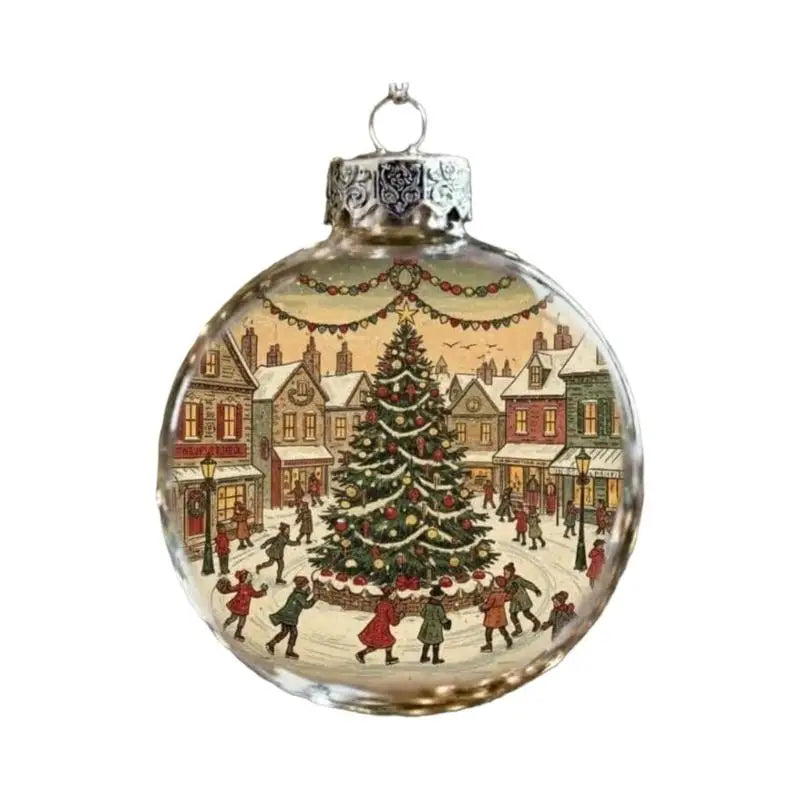 Vintage-Style Acrylic Christmas Tree Ornament - view 10 - LOWZY