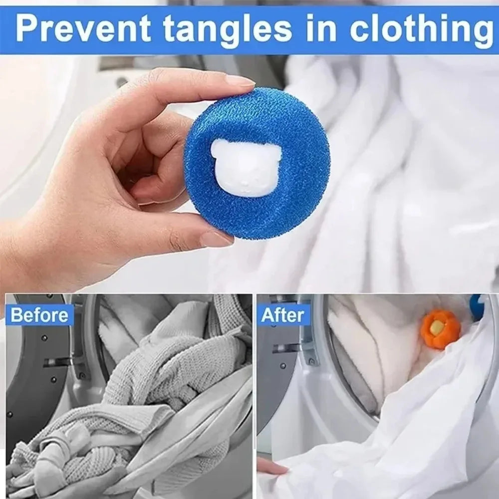 Reusable Pet Hair Laundry Balls – 3, 5 or 10 Pack