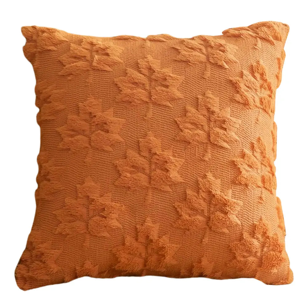 Halloween Plush Cushion Cover – Ghost, Pumpkin & Bat 45cm
