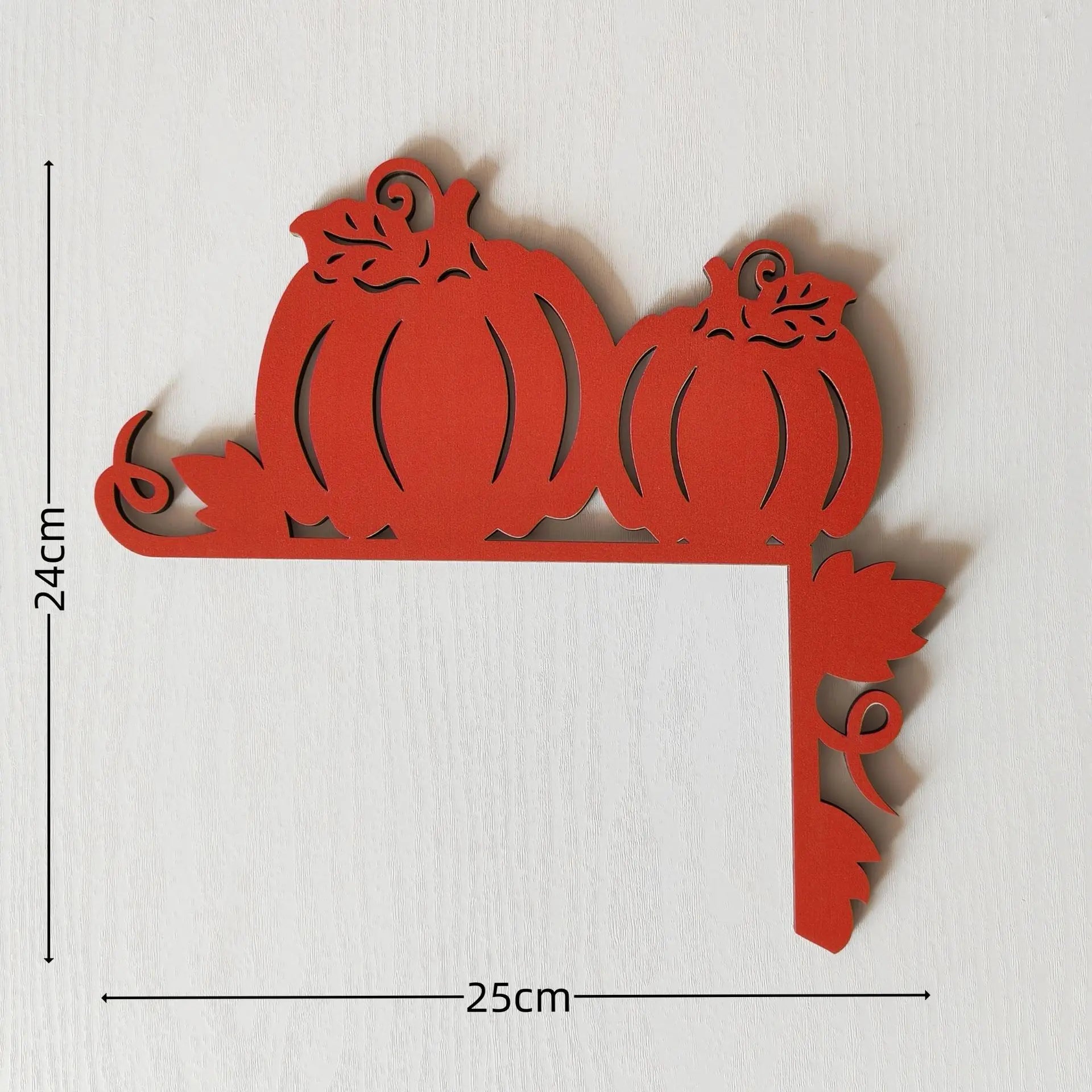 Wooden Halloween Door Corner Decoration – Ghost, Bat & Spider