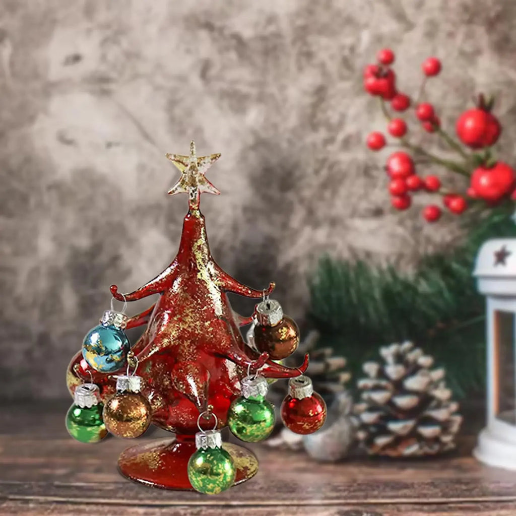 DIY Glass Christmas Tree Scene Kit - LOWZY