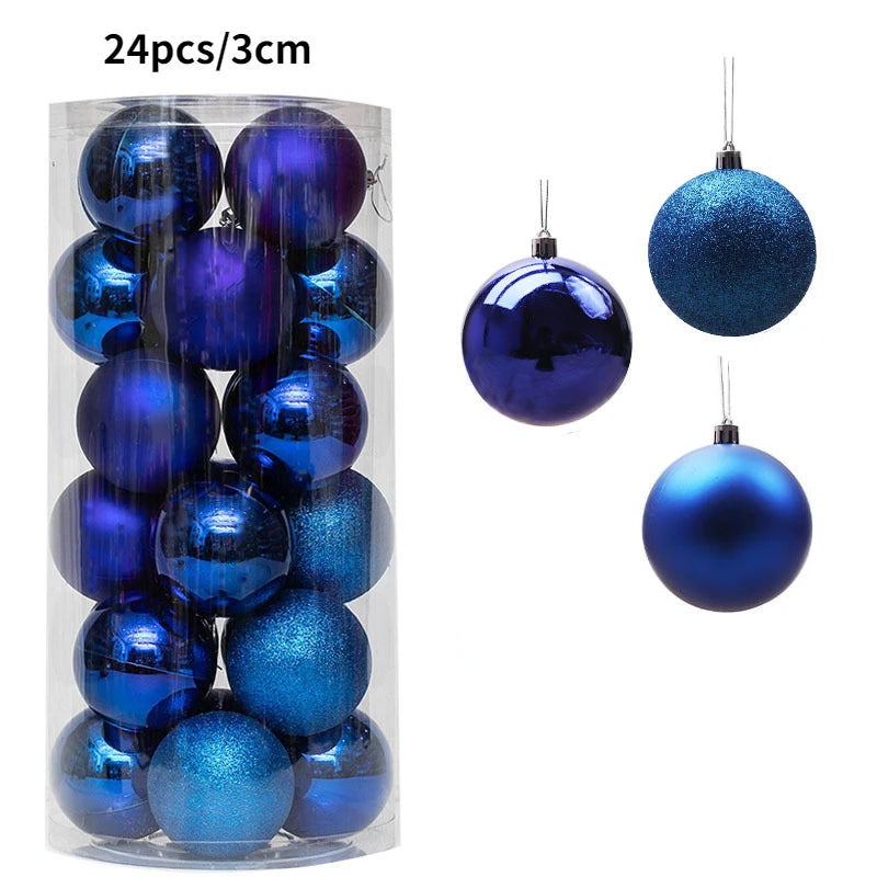Colourful Christmas Baubles – 24 or 36 Pack - view 27 - LOWZY