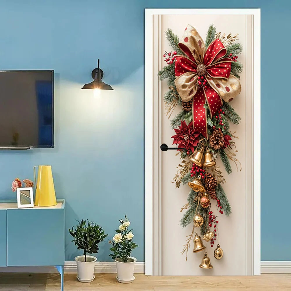 Christmas Bell Door Cover - LOWZY