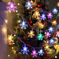 Snowflake LED Christmas String Lights - LOWZY