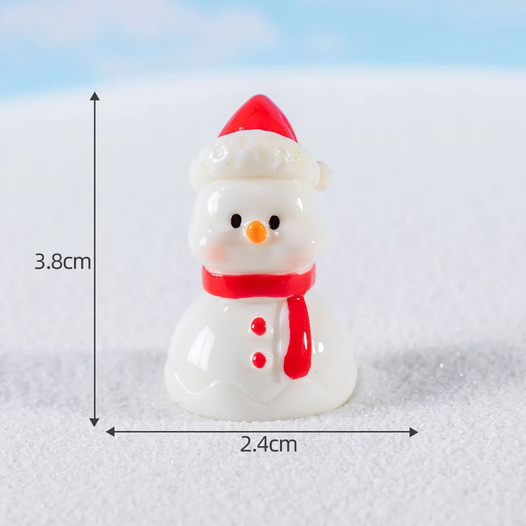 Mini Resin Christmas Character Figurine - LOWZY