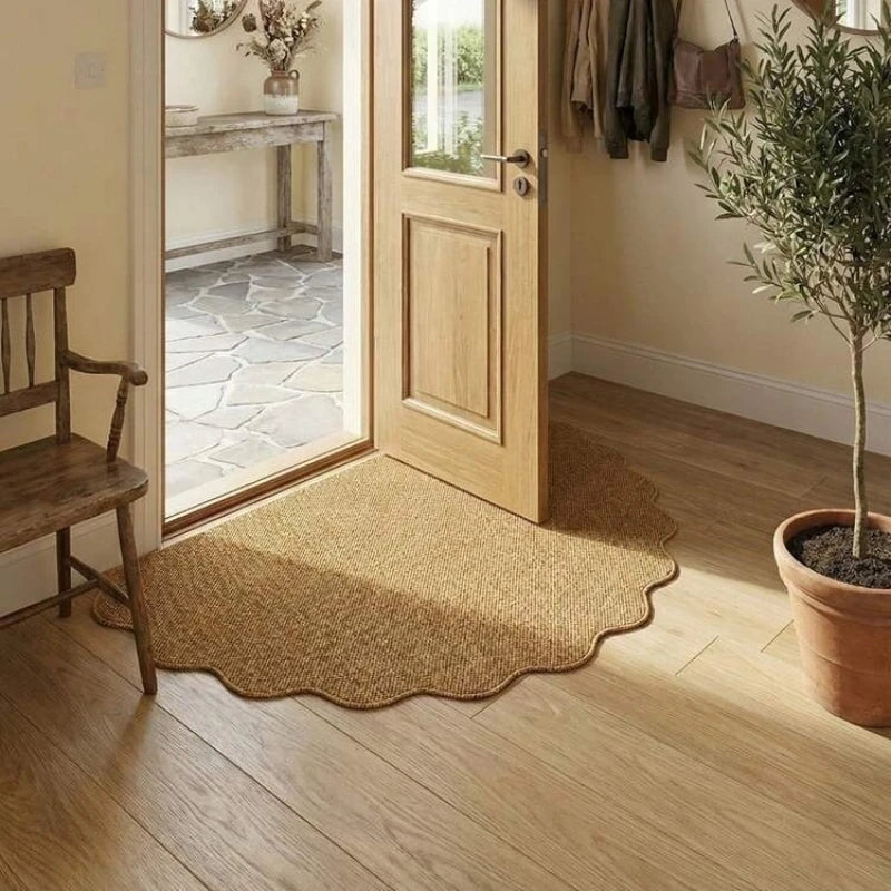 Brown Half-Round Entrance Doormat