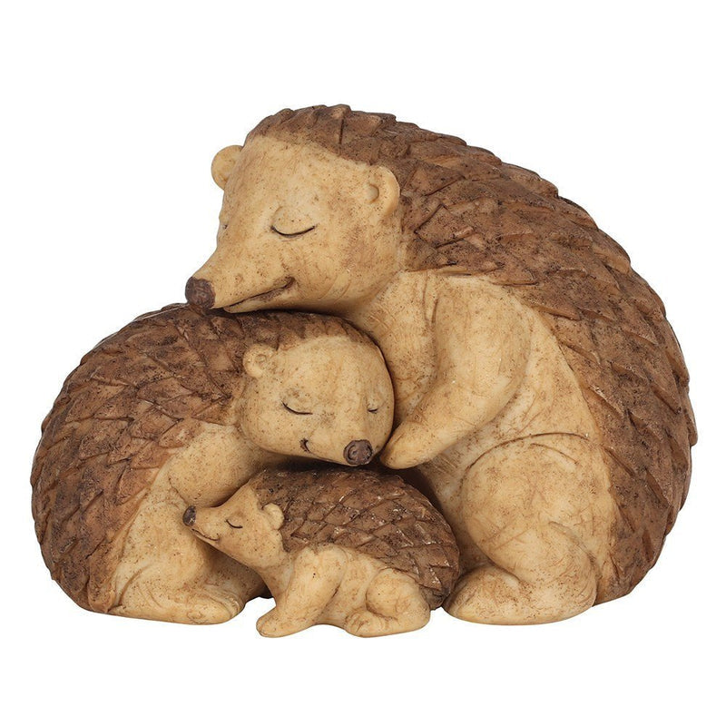 Hedgehog Family Ornament autumn home decor