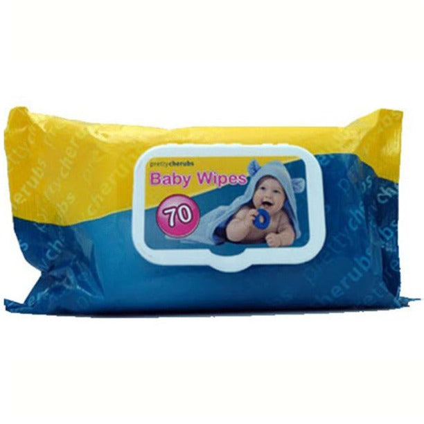 Pretty Cherubs Baby Wipes 70 Pack