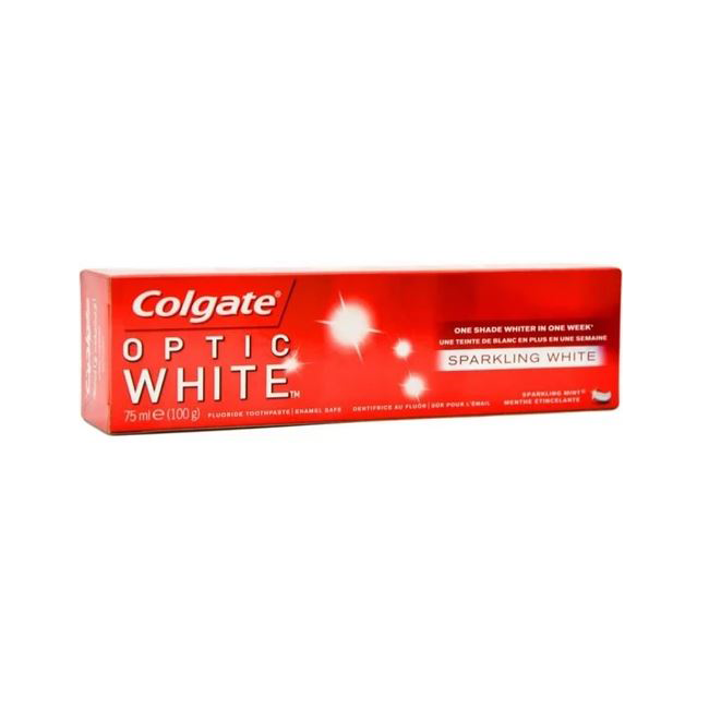 Colgate Toothpaste Optic White Sparkling White 75ml