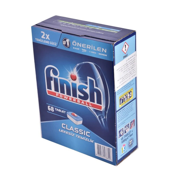 Finish Powerball Classic Dishwasher Tablets 68pk