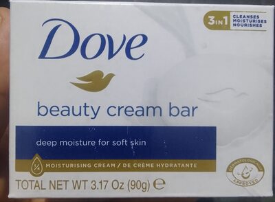 Dove Soap Original Beauty Cream Bar 2 x 100g Twin pack