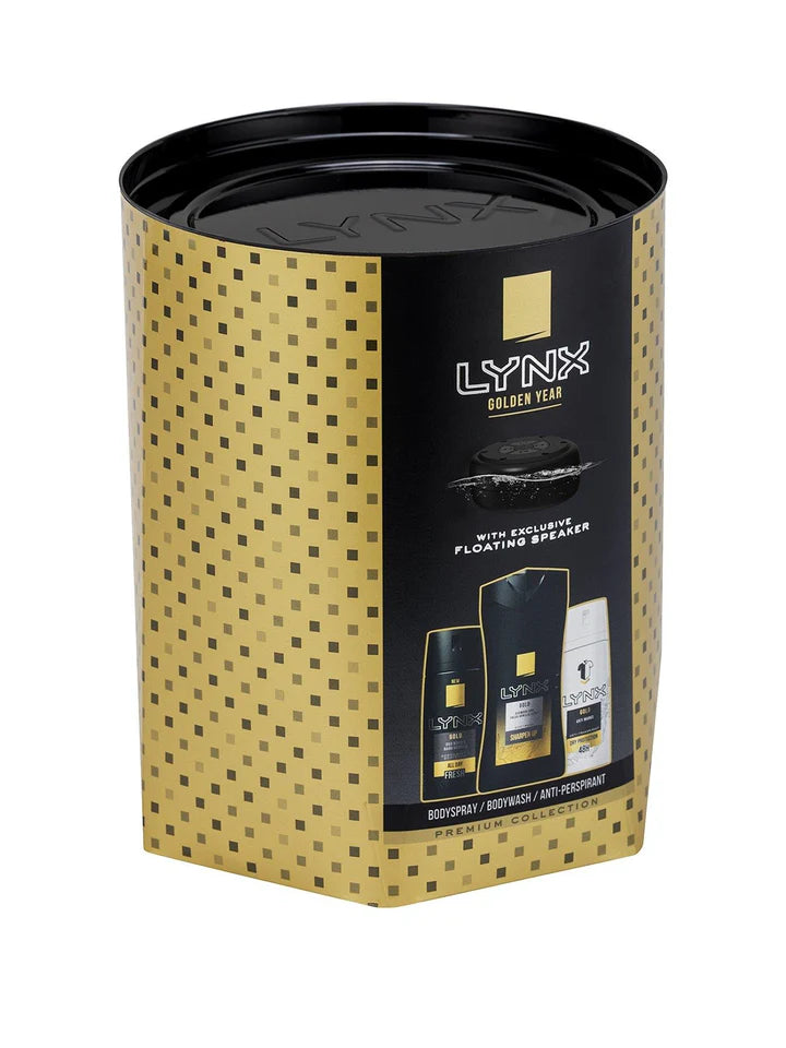 Lynx Golden Year 4 Piece Gift Set