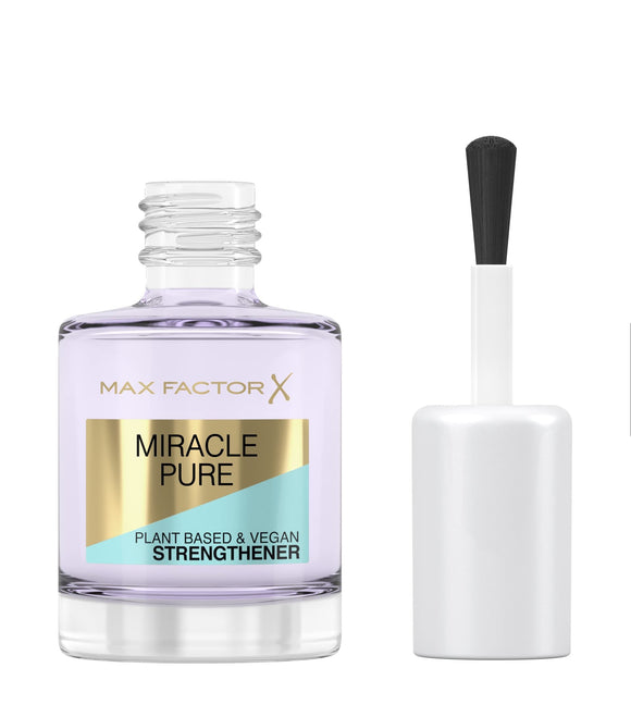 Max Factor Miracle Pure Nail Care Vegan Strengthener 12ml