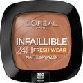 L'Oreal Paris Infaillible 24H Fresh Wear Matte Bronzer - 350 MEDIUM