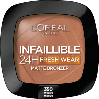 L'Oreal Paris Infaillible 24H Fresh Wear Matte Bronzer - 350 MEDIUM