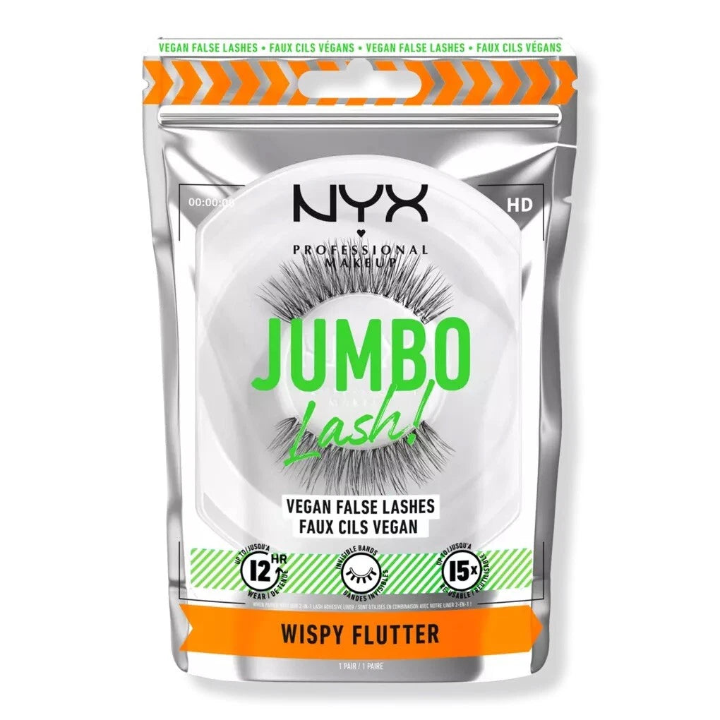NYX Professional Makeup Jumbo Lash Vegan False Lash - WISPY FLUTTER