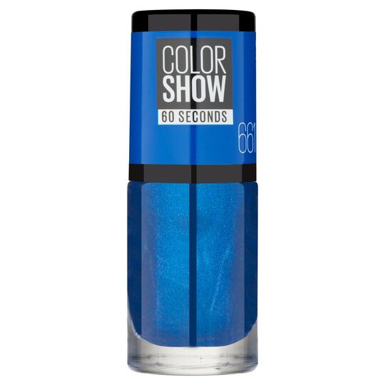 Maybelline Colorshow 60 Seconds Nail Polish - 661 OCEAN BLUE
