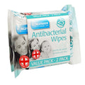 Kingfisher Antibacterial Hand Wipes Twin 2 x 25 Pack